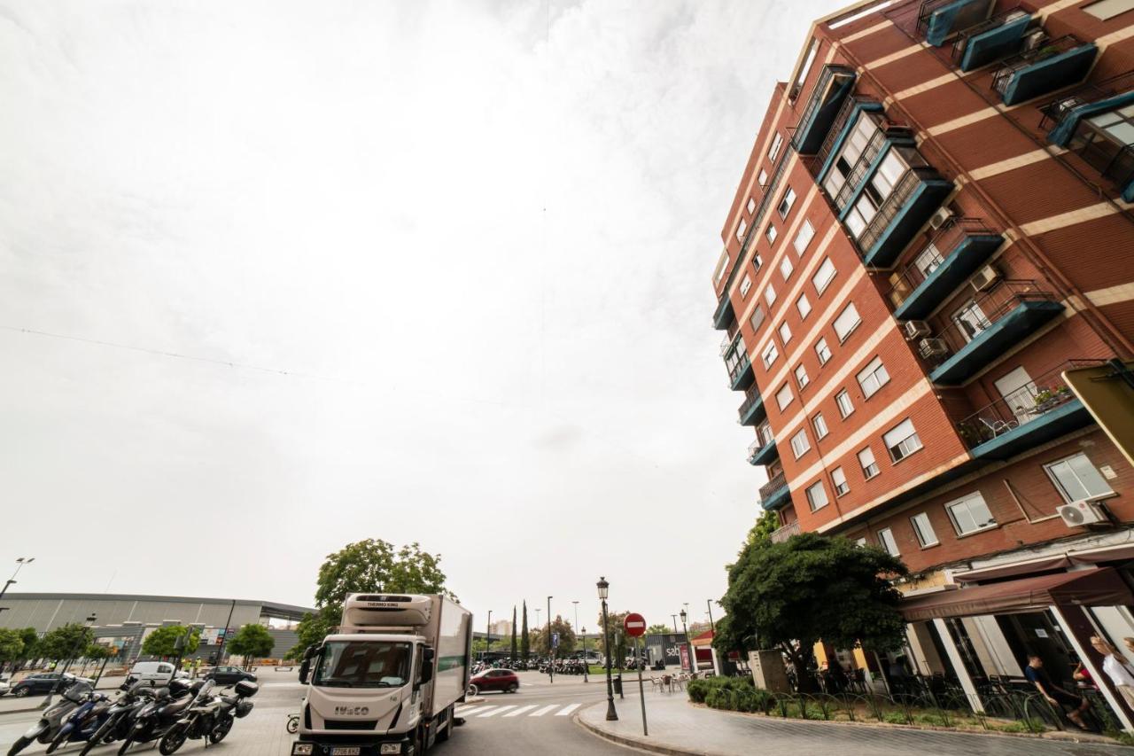 Awesome apartment center Valencia Exterior foto